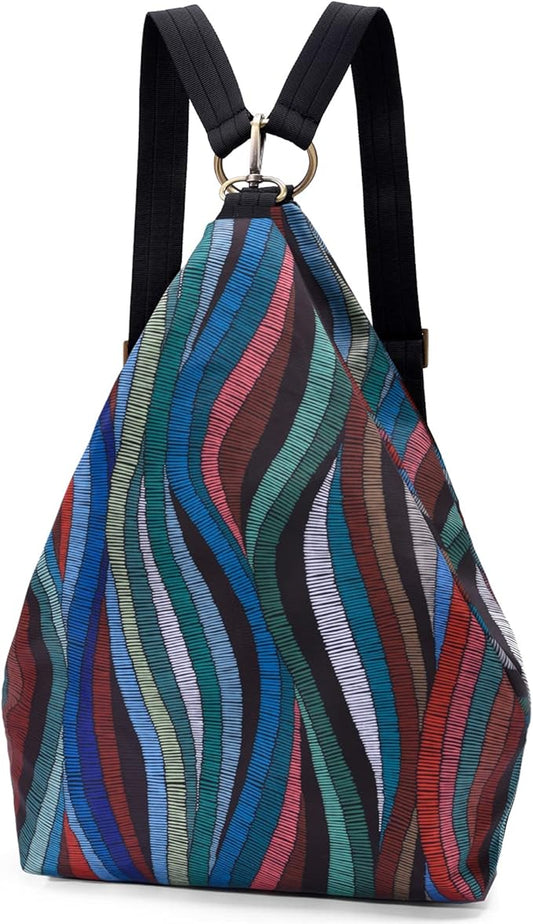 Black Butterfly Premium Backpack for Women, Bohemia Style Fashion Casual Daypack Backpack, Small Backpack Purse (68-multicolor)