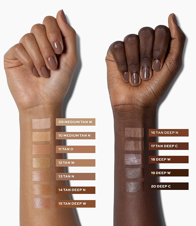 MAKE Beauty Skin Mimetic Concealer Buildable Medium Coverage Hydrating Concealer for Dark Circles Spot Concealing Brightening Crease-Free, Including Mature Skin. Radiant Finish. 10 Medium Tan Neutral