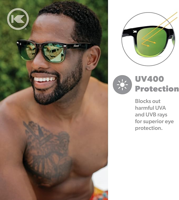 Knockaround Fort Knocks Polarized Sunglasses for Men & Women - UV400 Protection