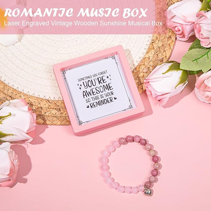 Valentines Day Gifts for Women, Self Care Gifts Spa Basket Set for Women Get Well Soon Gifts with Flannel Blanket, Thinking of You Valentine's Day Gifts for Her Mom Girlfriend Sister Wife