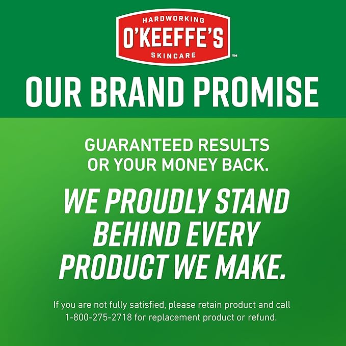 O'Keeffe's Working Hands Hand Cream for Extreme Dryness - 7 oz Tube (1 Pack) - Repairing Skincare for Cracked, Dry Hands