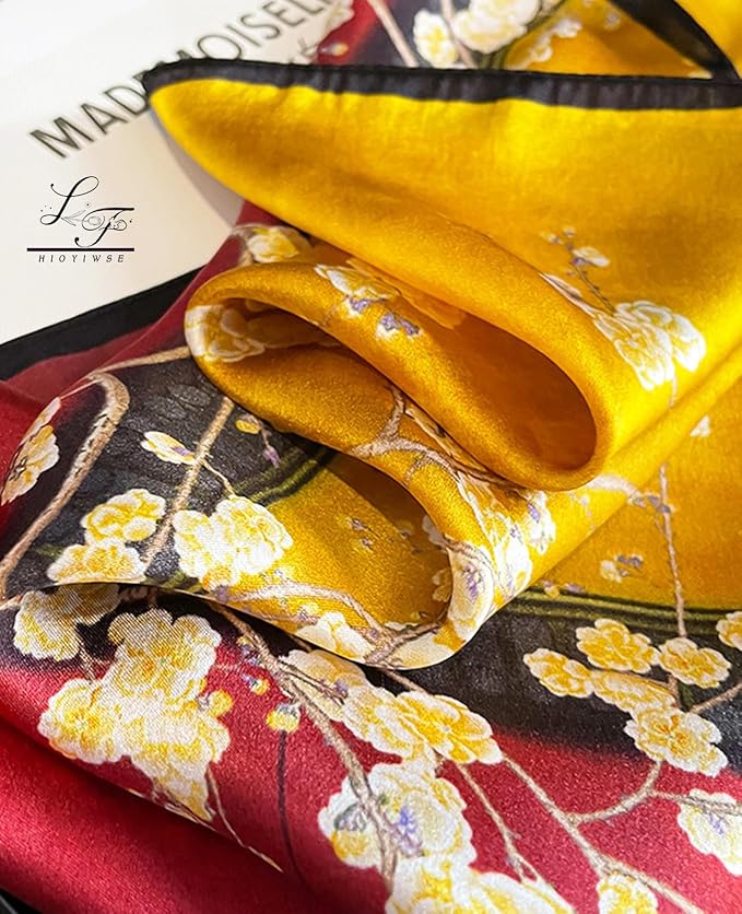 Satin Bandanas Head Scarf For Women Hair Scarves Accessories Lightweight Fashion Wrap Neck Silk Sleeping Headscarf