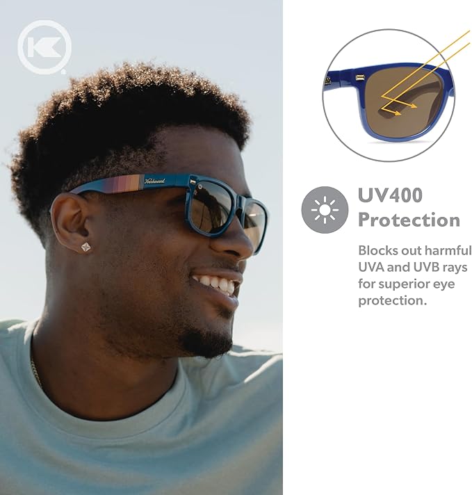 Knockaround Fort Knocks Polarized Sunglasses for Men & Women - UV400 Protection
