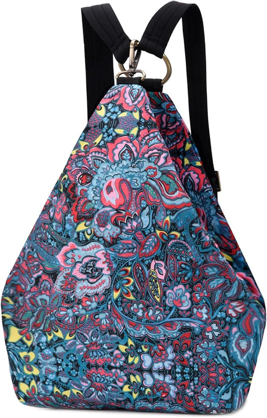 Black Butterfly Premium Backpack for Women, Bohemia Style Fashion Casual Daypack Backpack, Small Backpack Purse (03-blue)
