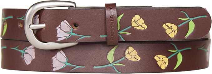 Lucky Brand Women's Fashion Leather Belt | Stylish | Trend | Classic | Modern | Jean | Pant | Skirt | Dress