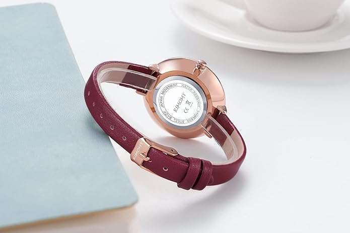 Women's Watches Leather Band Luxury Quartz Watches Waterproof Fashion Creative Wristwatch for Women Ladies