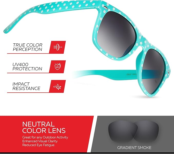 Retro Rewind Polka Dot Vintage Fashion Sunglasses for Women UV400