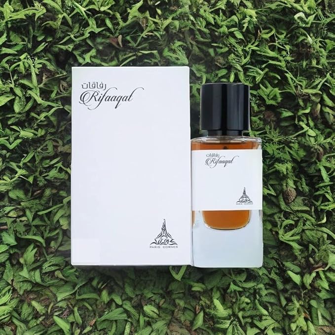 Paris Corner | Rifaaqat Unisex EDP 2.8 Fl Oz | A Captivating Blend of Elemi, Pink Pepper, and Vanilla with Smoky Leather Notes | Sophisticated and Alluring Vanilla Perfume Experience
