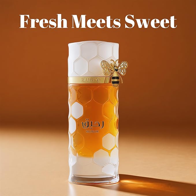 Raheeq Women's Perfume 3.4 Fl Oz Eau de Parfum - Honey,Lemon,Coconut,Vanilla Absolute Luxury Scent Long Lasting Fragrance