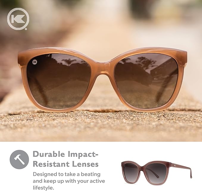 Knockaround Deja Views Polarized Sunglasses for Women & Men - Trendy Sunglasses - UV400 Protection