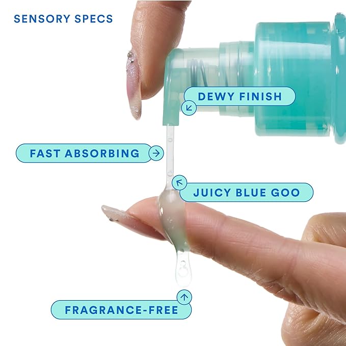 Experiment Super Saturated Ultra Hydrating Barrier Serum - 30% Glycerin, Polyglutamic Acid + Prickly Pear for Intensive Moisture, Plump + Dewy Skin, 1.35 FL OZ - Hydrating Serum for All Skin Types