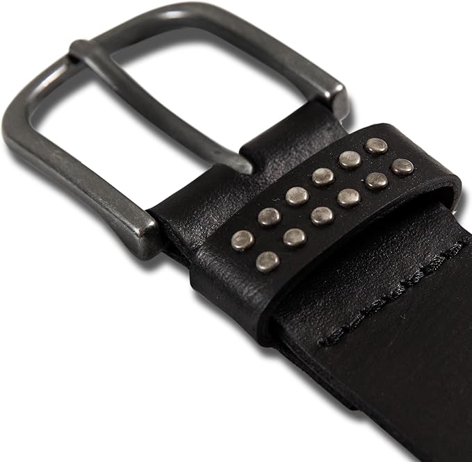 Lucky Brand womens Studded Leather Belt | Stylish | Classic | Modern | Jeans | Pants | Skirt | Dress