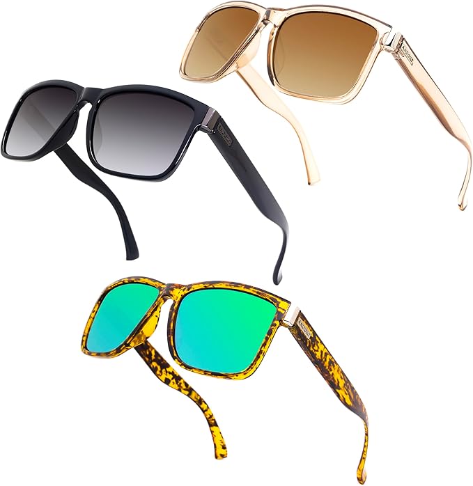 ANDOILT Sport Polarized Square Sunglasses