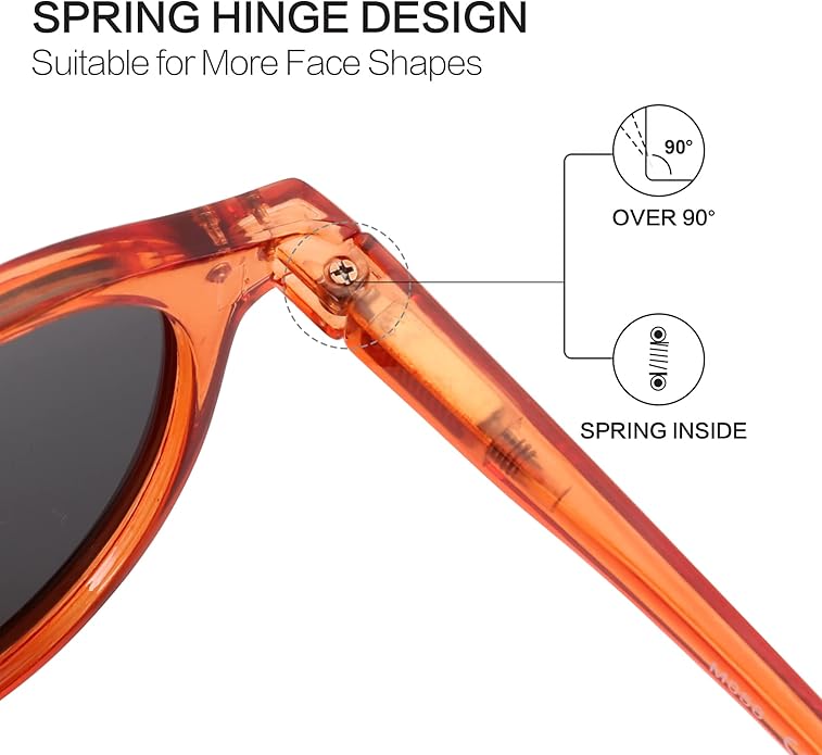 ZENOTTIC Polarized Round Sunglasses, Stylish Sunglasses for Men and Women Retro Classic, Multi-Style Selection
