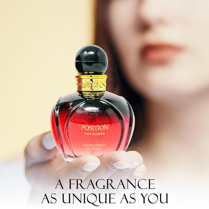 Position Women Perfume–Bold & Sophisticated Scent Eau De Parfum With Citrus,Spice,And Woody Notes Long Lasting Natural Spray Fragrance 3.4 Fl Oz