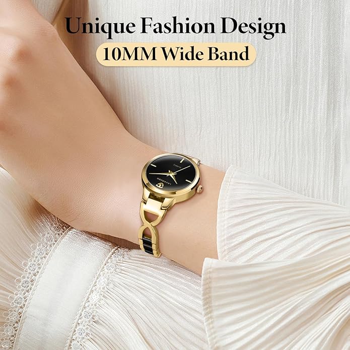 NN BEN NEVIS Gold Watches for Women Elegant Classic Minimalist Watch with Fashion Bracelet Luxury Birthday Gifts