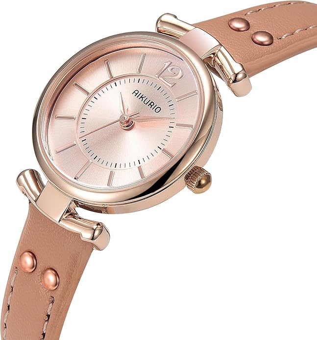 Women's Leather Strap Watch, Womens Watch Wristwatch for Women