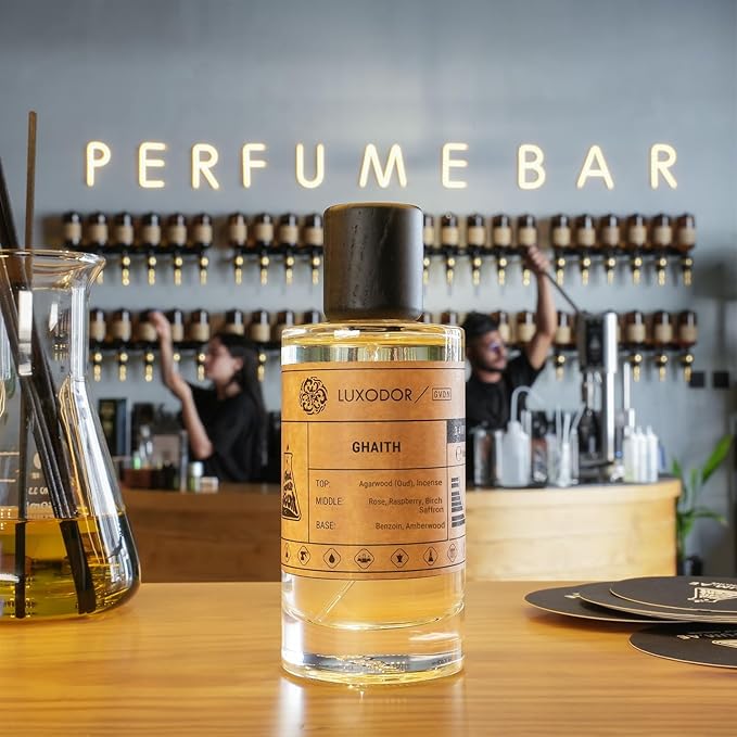 Ghaith Eau de Parfum (100ml) Inspired by LV Ombre Nomade With 10ml Roll On Oil, For Women & Men Fragrance Dupes