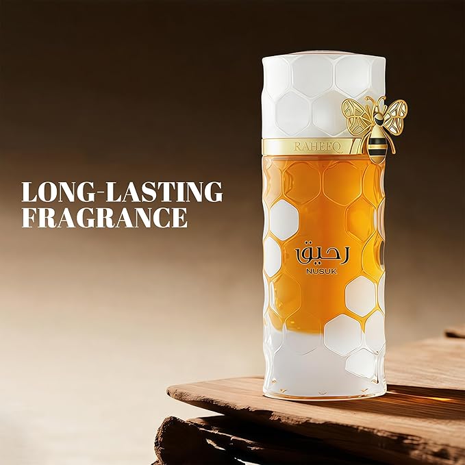 Raheeq Women's Perfume 3.4 Fl Oz Eau de Parfum - Honey,Lemon,Coconut,Vanilla Absolute Luxury Scent Long Lasting Fragrance
