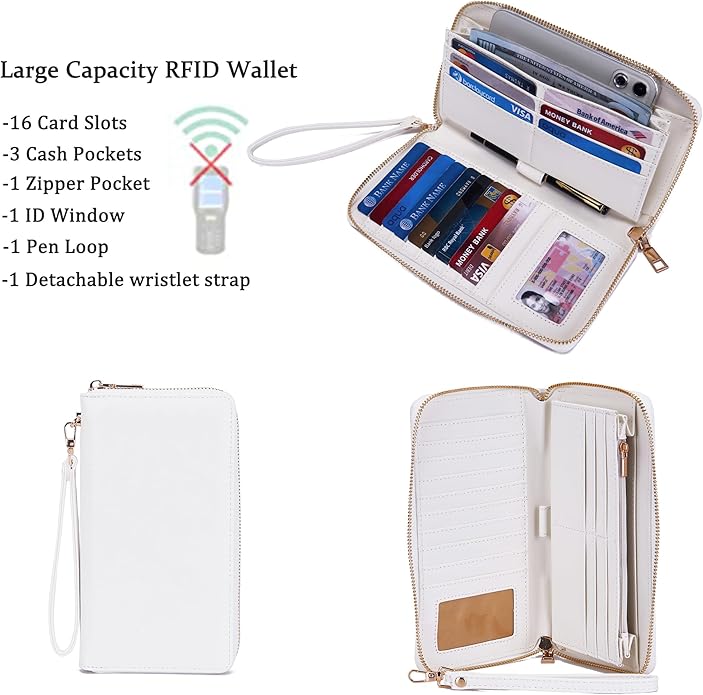 Women Large Crossbody Bags Ladies Satchel Shoulder Handbags Purse and Wallet Set for Women Totes Hobo Purses
