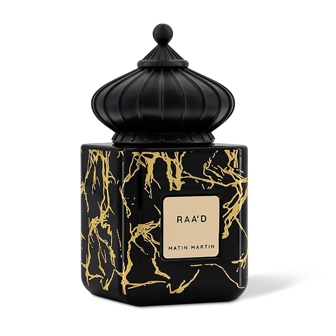 Matin Martin Raa'd for Unisex - Arabian Perfume for Women & Men - Long Lasting Floral Spicy Fragrance with Coffee, Musk and Vanilla Scent - Arabic Cologne - Travel Size - 3.4 oz EDP Spray