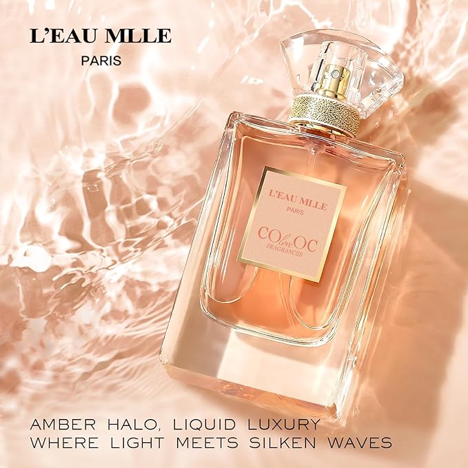 L'EAU MLLE Paris Eau de Parfum - Fresh & Floral Oriental Notes Of Citrusy, Rose Essence, Warm Vanilla & Earthy Patchouli, Long Lasting Womens Perfume, Precious Gift - 5ml Red Empty Bottle