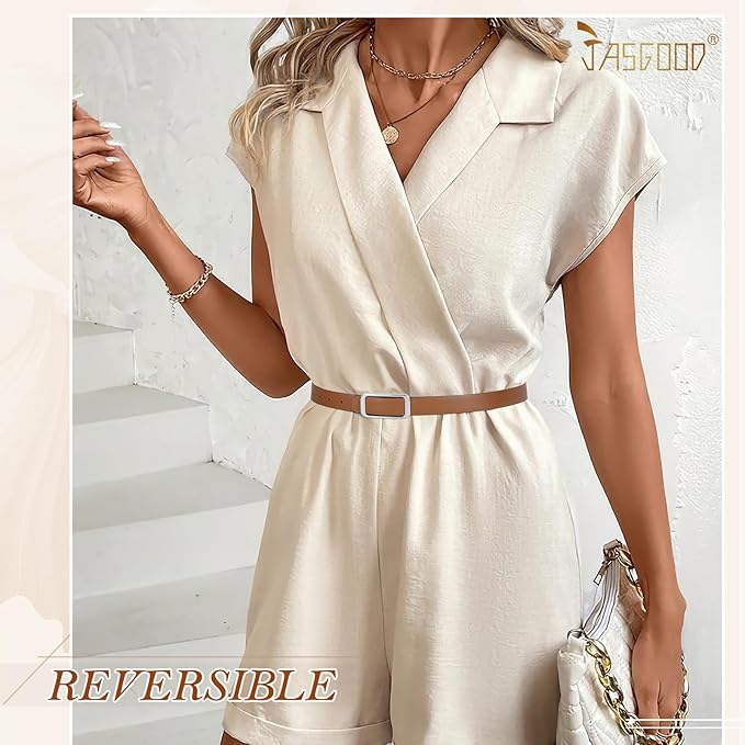 JASGOOD Women Reversible Leather Belt for Pants Jeans Ladies Waist Belt for Dresses