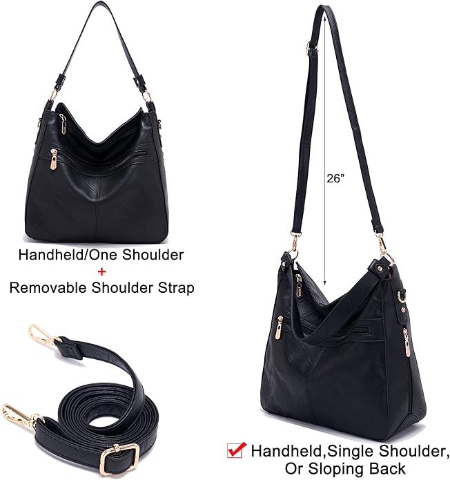 Women Large Crossbody Bags Ladies Satchel Shoulder Handbags Purse and Wallet Set for Women Totes Hobo Purses
