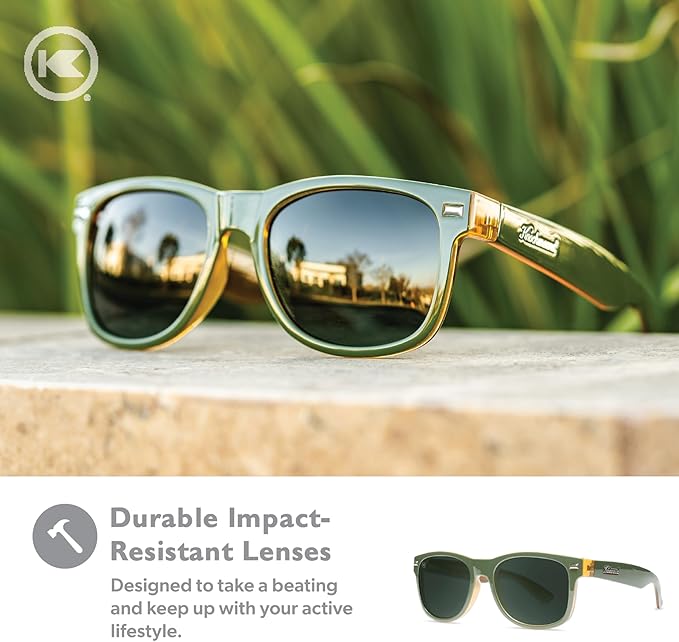 Knockaround Fort Knocks Polarized Sunglasses for Men & Women - UV400 Protection