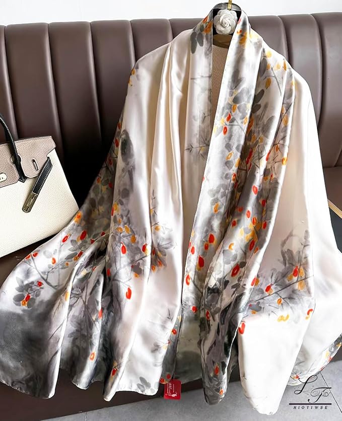 Shawl Scarf For Women Lightweight Scarves Floral Pattern Formal Evening Dressesformal Shawl Summer Wraps