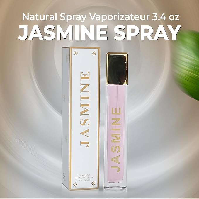 Jasmine Women Perfume Natural Spray Eau De Parfum–Elegant And Floral Fragrance For Timeless Sophistication 100ML
