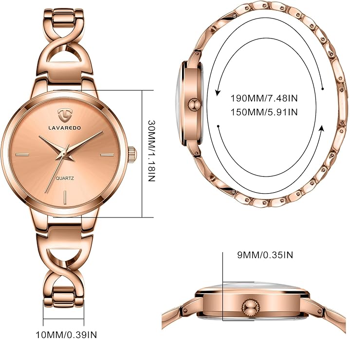 NN BEN NEVIS Gold Watches for Women Elegant Classic Minimalist Watch with Fashion Bracelet Luxury Birthday Gifts