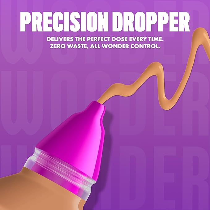 NYX PROFESSIONAL MAKEUP Make 'Em Wonder Liquid Foundation, 24HR Foundation Makeup With A Soft Matte Finish, Buildable Full Coverage - 20 Classic Tan
