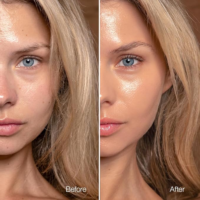 Palladio Skin Tint with Aloe, Niacinamide and Hyaluronic Acid, Sheer to Medium Coverage, Glowy Finish, Brightening and Blurring Lightweight Foundation Makeup (Medium Beige)