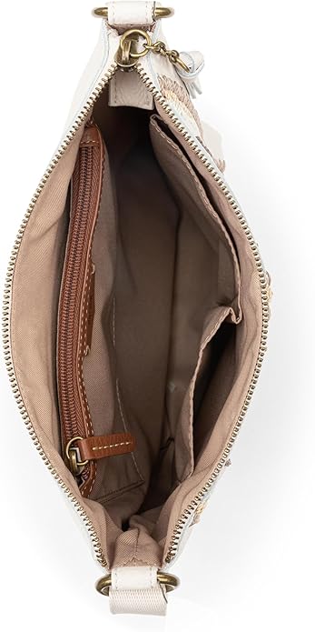 The Sak Lucia Crossbody Bag in Leather, Convertible Purse with Adjustable Strap