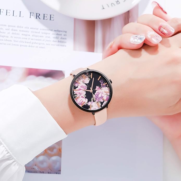 Women's Watches Leather Band Luxury Quartz Watches Waterproof Fashion Creative Wristwatch for Women Ladies