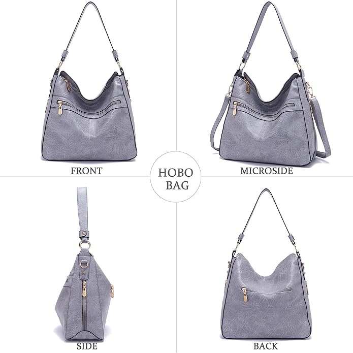 Women Large Crossbody Bags Ladies Satchel Shoulder Handbags Purse and Wallet Set for Women Totes Hobo Purses