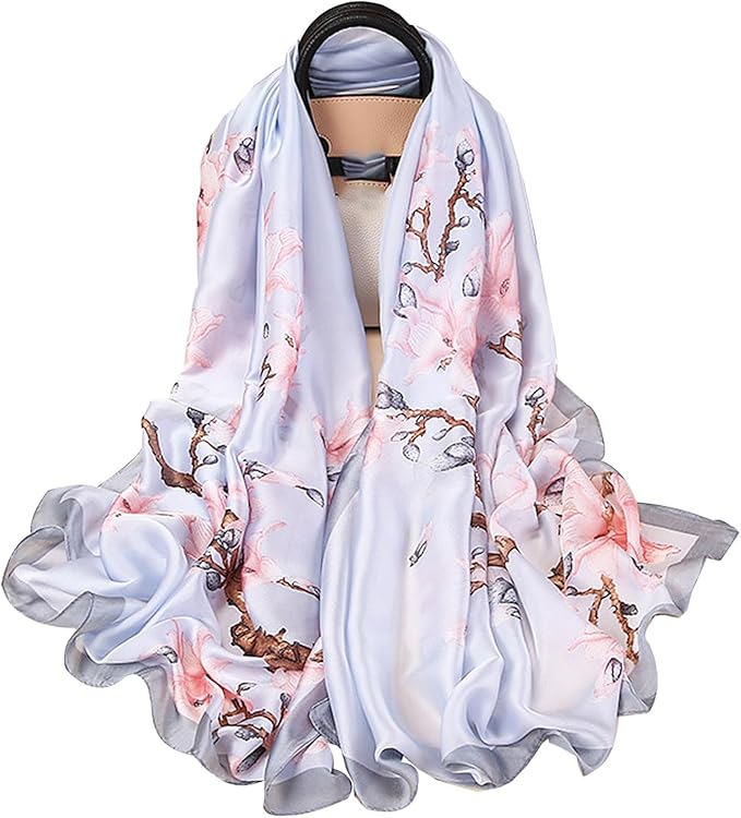 Shawl Scarf For Women Lightweight Scarves Floral Pattern Formal Evening Dressesformal Shawl Summer Wraps