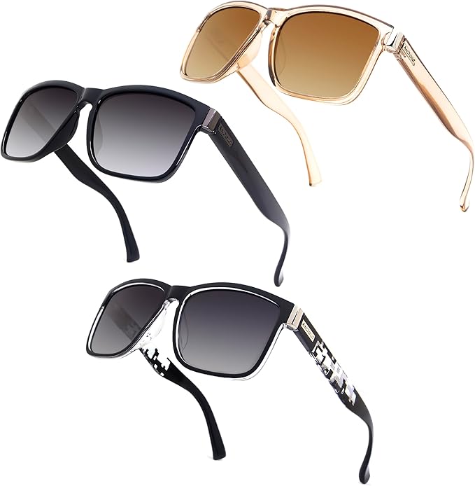 ANDOILT Sport Polarized Square Sunglasses