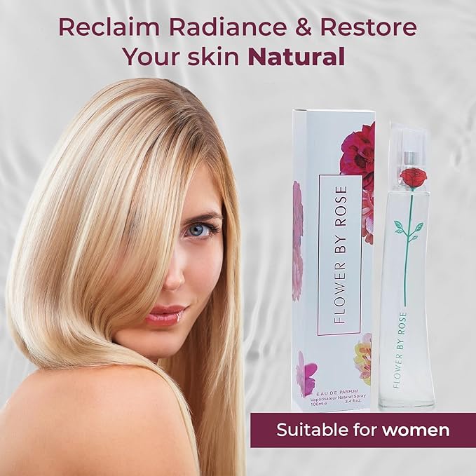 FLOWER BY ROSE Women Perfume Natural Spray Eau De Parfum,Wonderful Gift,Gourmand Fragrance,Daytime And Casual Use,A Classic Bottle,3.4 Fluid Ounce