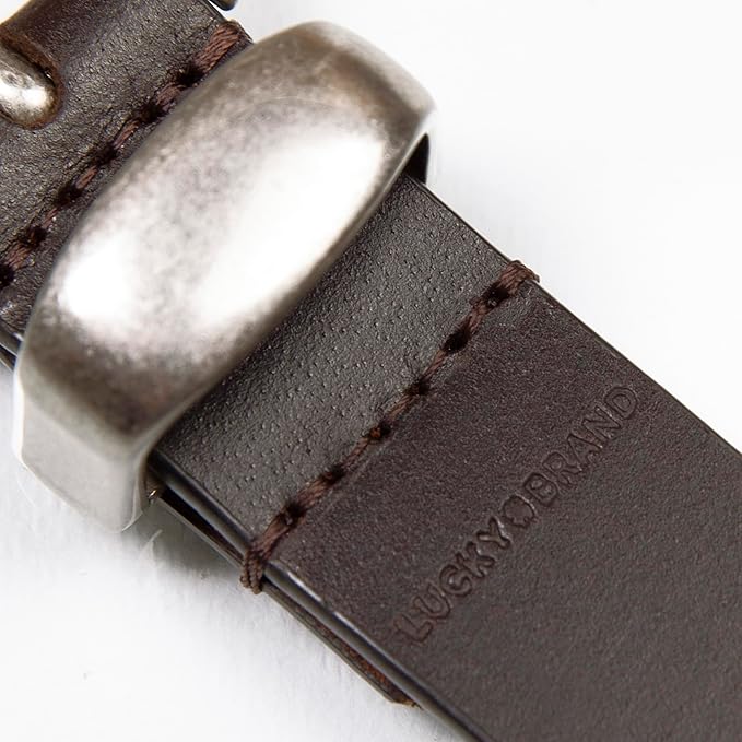 Lucky Brand Women's Western-Inspired Leather Belt | Classic | American Heritage | Casual | Vintage | Cowboy
