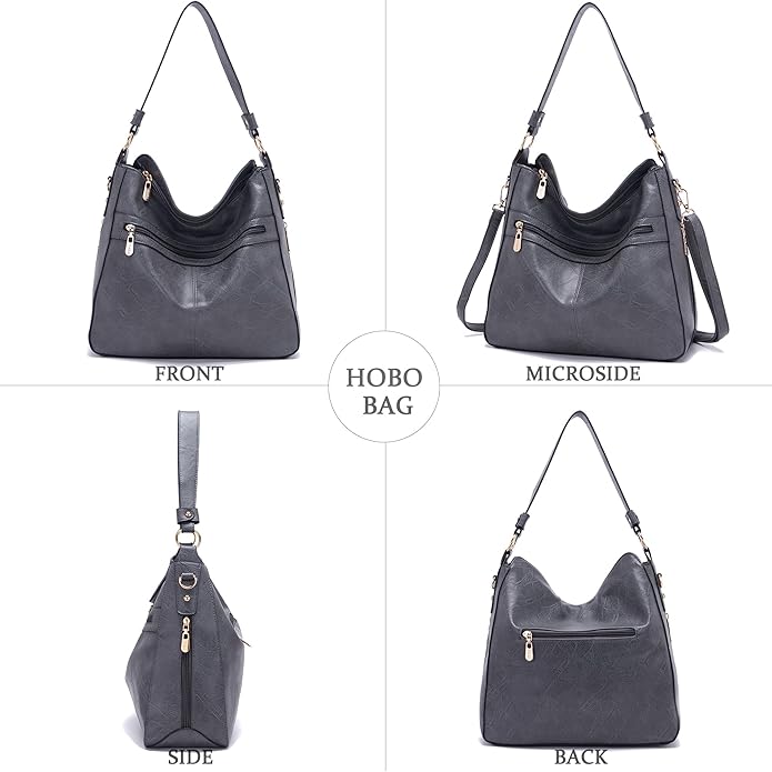 Women Large Crossbody Bags Ladies Satchel Shoulder Handbags Purse and Wallet Set for Women Totes Hobo Purses