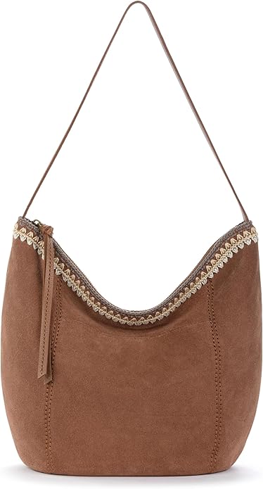 The Sak Sequoia Hobo Bag - Premium Large Leather Women's Handbag for Everyday & Travel - Durable Purse With Zipper Pocket