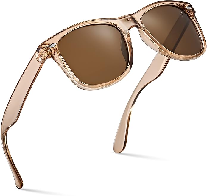 Retro Rewind Polarized Sunglasses for Men and Women - UV Protection Classic Sun Glasses