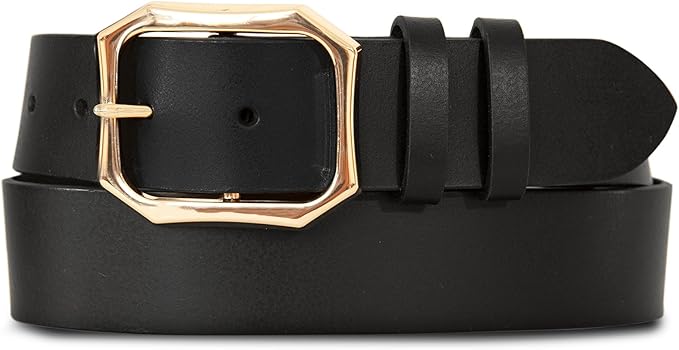 Lucky Brand Women's Fashion Leather Belt | Stylish | Trend | Classic | Modern | Jean | Pant | Skirt | Dress