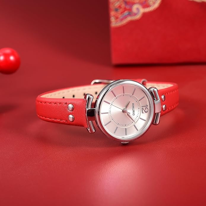 Women's Leather Strap Watch, Womens Watch Wristwatch for Women