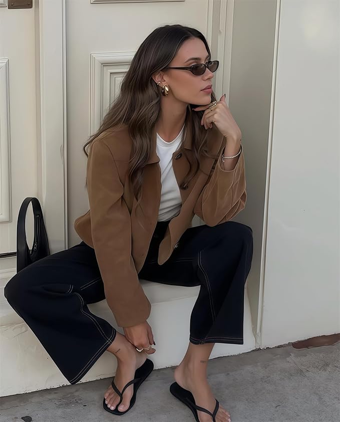 Retro Oval Sunglasses for Women 2026 90s Small Chic Cat Eye Sun Glasses Sunnies Lightweight Shades