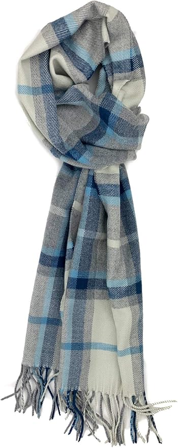 Plum Feathers Super Soft Luxurious Cashmere Feel unisex for Men and Women Winter Scarf