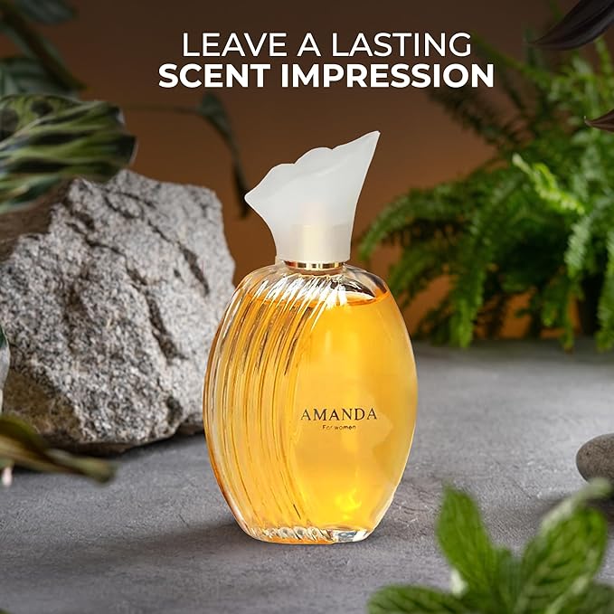 Amanda Women Perfume Natural Spray Eau De Parfum–Elegant And Feminine Fragrance For A Timeless Appeal 100ML
