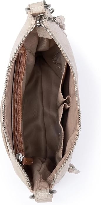 The Sak Lucia Crossbody Bag in Leather, Convertible Purse with Adjustable Strap